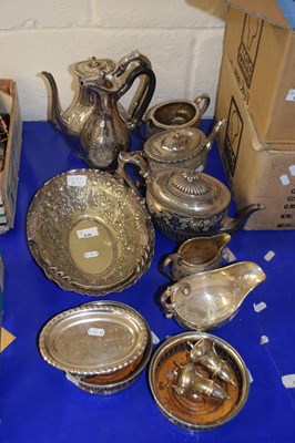 Lot 536 - Quantity of assorted EPNS and white metal wares