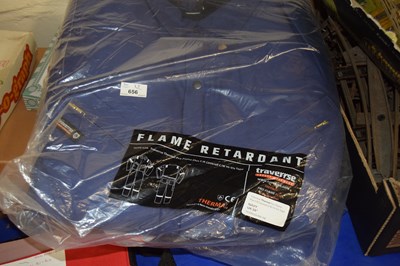 Lot 656 - Two flame retardant overalls