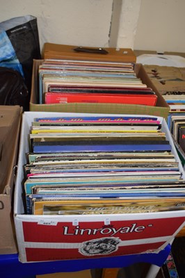 Lot 665 - Two boxes of various LP's
