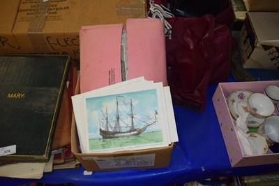 Lot 578 - Assorted prints and ephemera