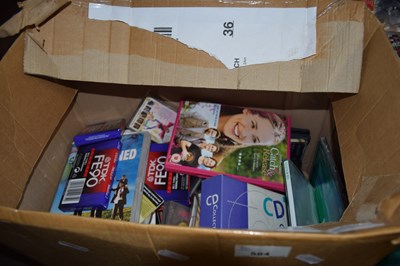 Lot 584 - Box of assorted DVD's