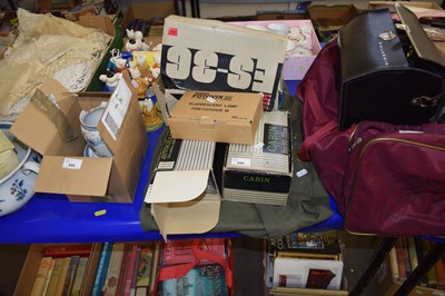 Lot 596 - Cabin slide projector, flurescent lamp,...