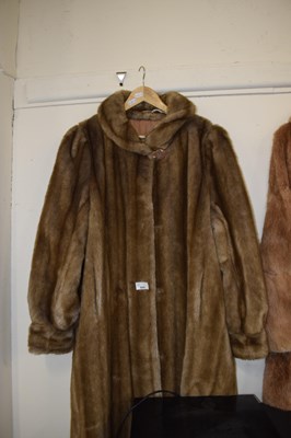 Lot 694 - A fur coat