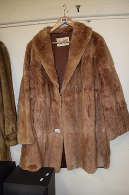 Lot 695 - A fur coat