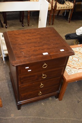 Lot 775 - A Stag Minstrel four drawer bedside cabinet
