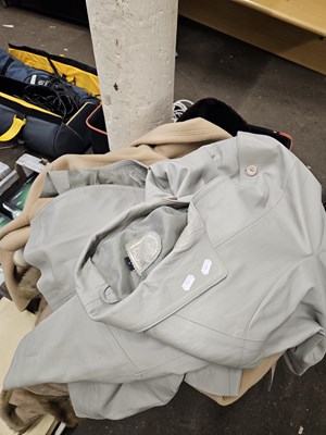Lot 784 - Group lot of fake fur coats and others