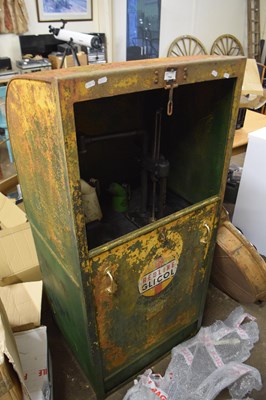Lot 794 - A vintage Red Line metal cased oil or fuel...