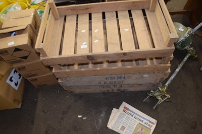 Lot 739 - Quantity of apple crates