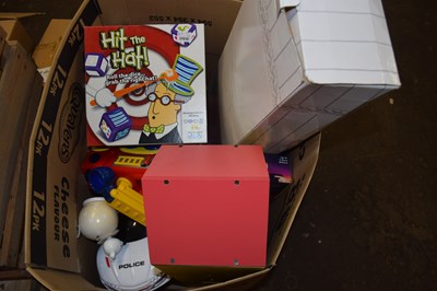 Lot 744 - Box of assorted children's toys and games