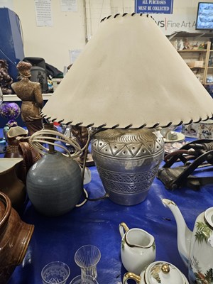 Lot 187A - Two table lamps