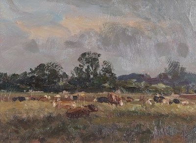 Lot 436 - Andrew King ROI (British, b.1956), "Evening...