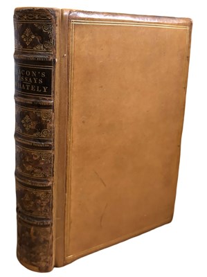 Lot 835 - RICHARD WHATELY: BACON'S ESSAYS: WITH...