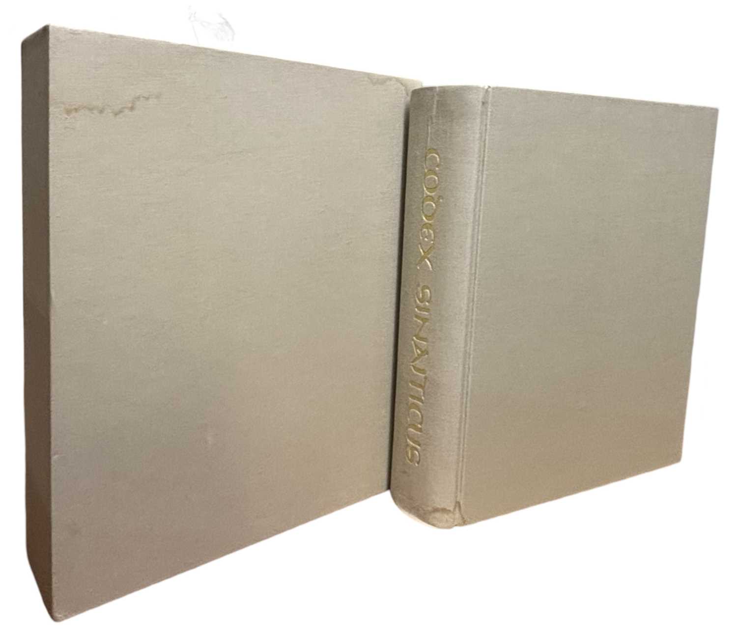 Lot 123 - CODEX SINAITICUS - Facsimile edition, Peabody...