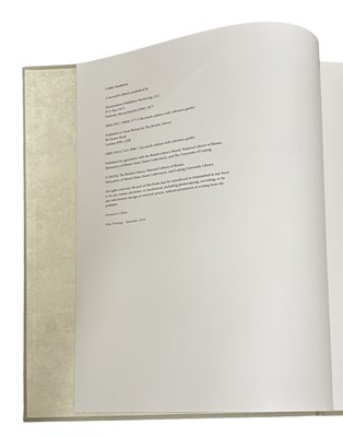 Lot 123 - CODEX SINAITICUS - Facsimile edition, Peabody...