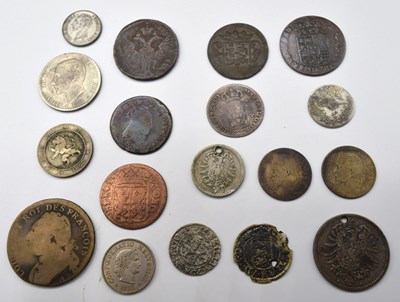 Lot 294 - Small Quantity of eighteen mixed World Coinage...