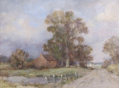 Lot 451 - Owen Waters (1916-2004), Rural landscape view...