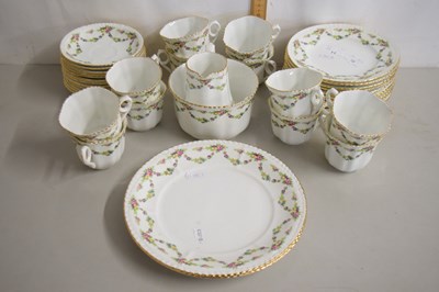 Lot 11 - Quantity of Pheonix floral decorated tea wares