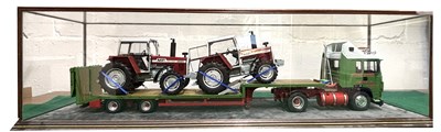Lot 200 - A large custom built die-cast tractor...