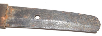 Lot 113 - Two 19th century Japanese small swords, one...