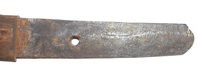 Lot 113 - Two 19th century Japanese small swords, one...