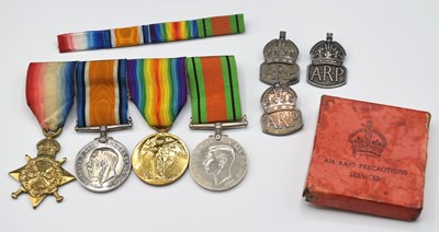 Lot 6A - First and Second World War Medal British Medal...