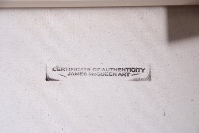 Lot 1 - James McQueen (British, contemporary),...