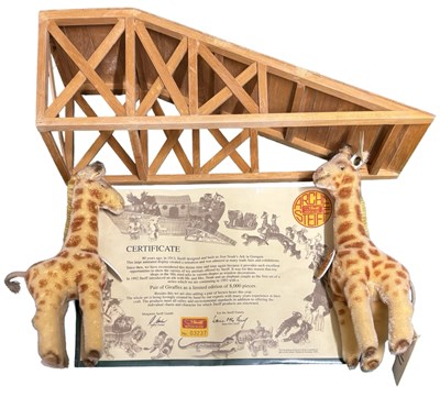 Lot 432 - A 1992 Archie Steiff wicker Noah's Ark...