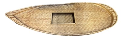 Lot 432 - A 1992 Archie Steiff wicker Noah's Ark...