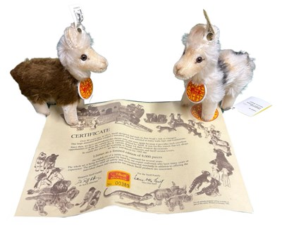 Lot 432 - A 1992 Archie Steiff wicker Noah's Ark...