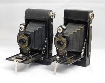 Lot 21 - Two Eastman Kodak No.2 Folding Automatic...