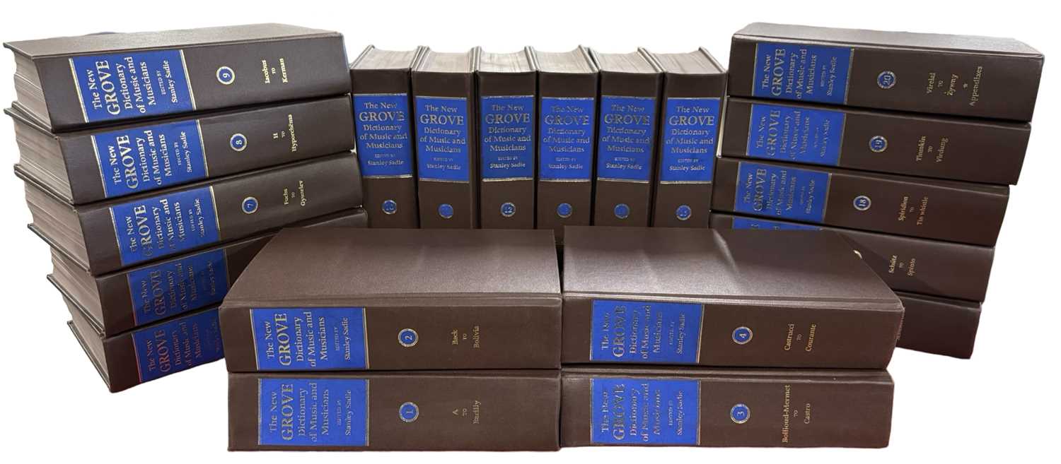 Lot 106 - STANLEY SADIE (Ed): THE NEW GROVE DICTIONARY...