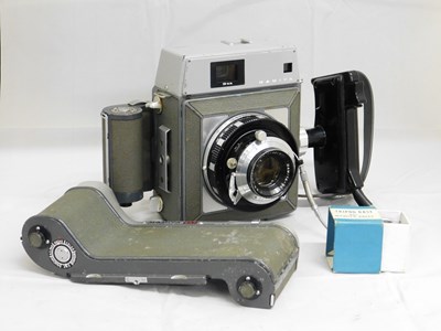 Lot 41 - A Mamiya Press Rangefinder, with spare Mamiya...