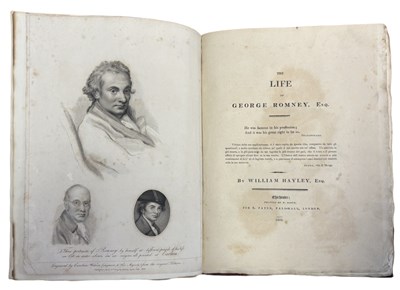 Lot 61 - WILLIAM HAYLEY: THE LIFE OF GEORGE ROMNEY,...