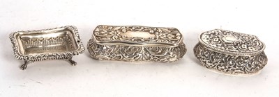 Lot 80 - Mixed Lot: A late Victorian trinket box of...