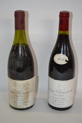 Lot 190 - Two bottles including one bottle of 2006...