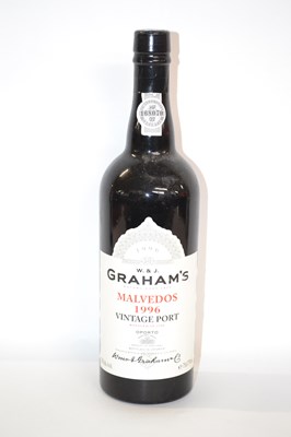 Lot 167 - One bottle of 1996 Grahams Malvedos Vintage Port