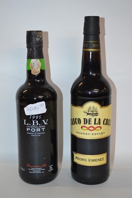 Lot 170 - Two bottles including one bottle of 1995 Silva...