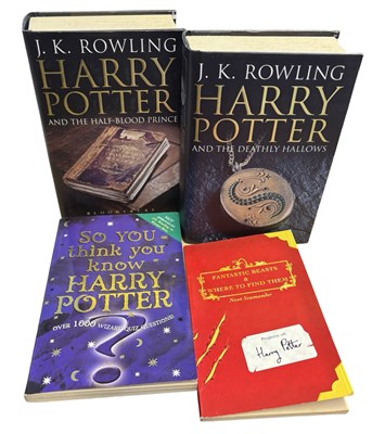 Lot 393 - J K ROWLING AND HARRY POTTER: 4 Titles: HARRY...