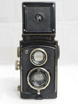 Lot 60 - A Rolleicord TLR camera by Franke & Heidecke,...