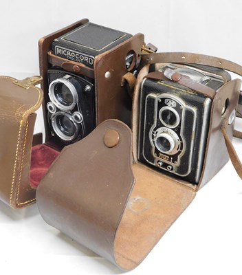 Lot 62 - A Microcord  MPP TLR camera, in original...