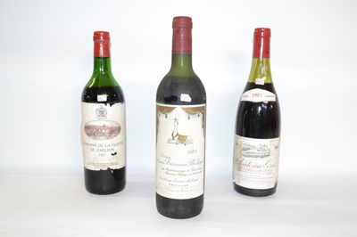 Lot 194 - Domaine de la Clotte St Emillion 1967; Chateau...