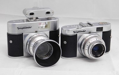 Lot 71 - A Voigtlander Vito B with Voigtlander lens...