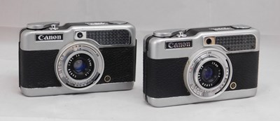 Lot 81 - Two Canon camera's: to include a Canon demi...