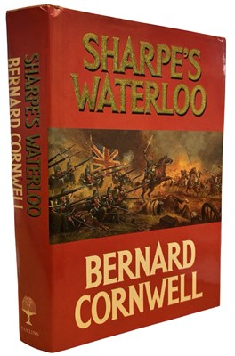 Lot 455 - BERNARD CORNWELL: SHARPE'S WATERLOO, London,...