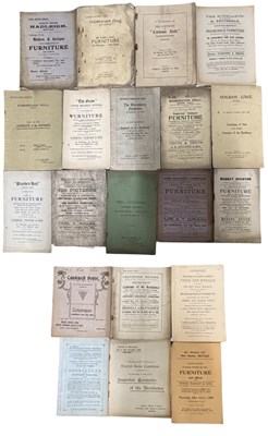 Lot 1108 - A collection of early 20th century Auction...