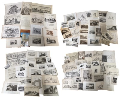 Lot 1272 - A collection of bookplates, photographs,...