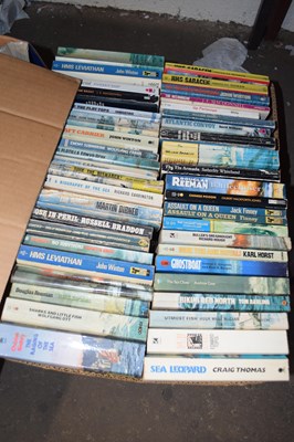 Lot 588 - ONE BOX OF PAPERBACK BOOKS