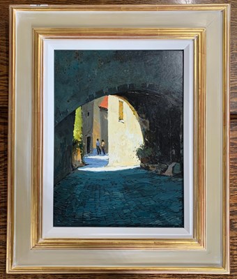 Lot 59 - Jeremy Barlow ROI (1945-2020),"Tourtour", oil...