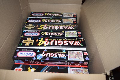 Lot 593 - ONE BOX OF JIGSAWS