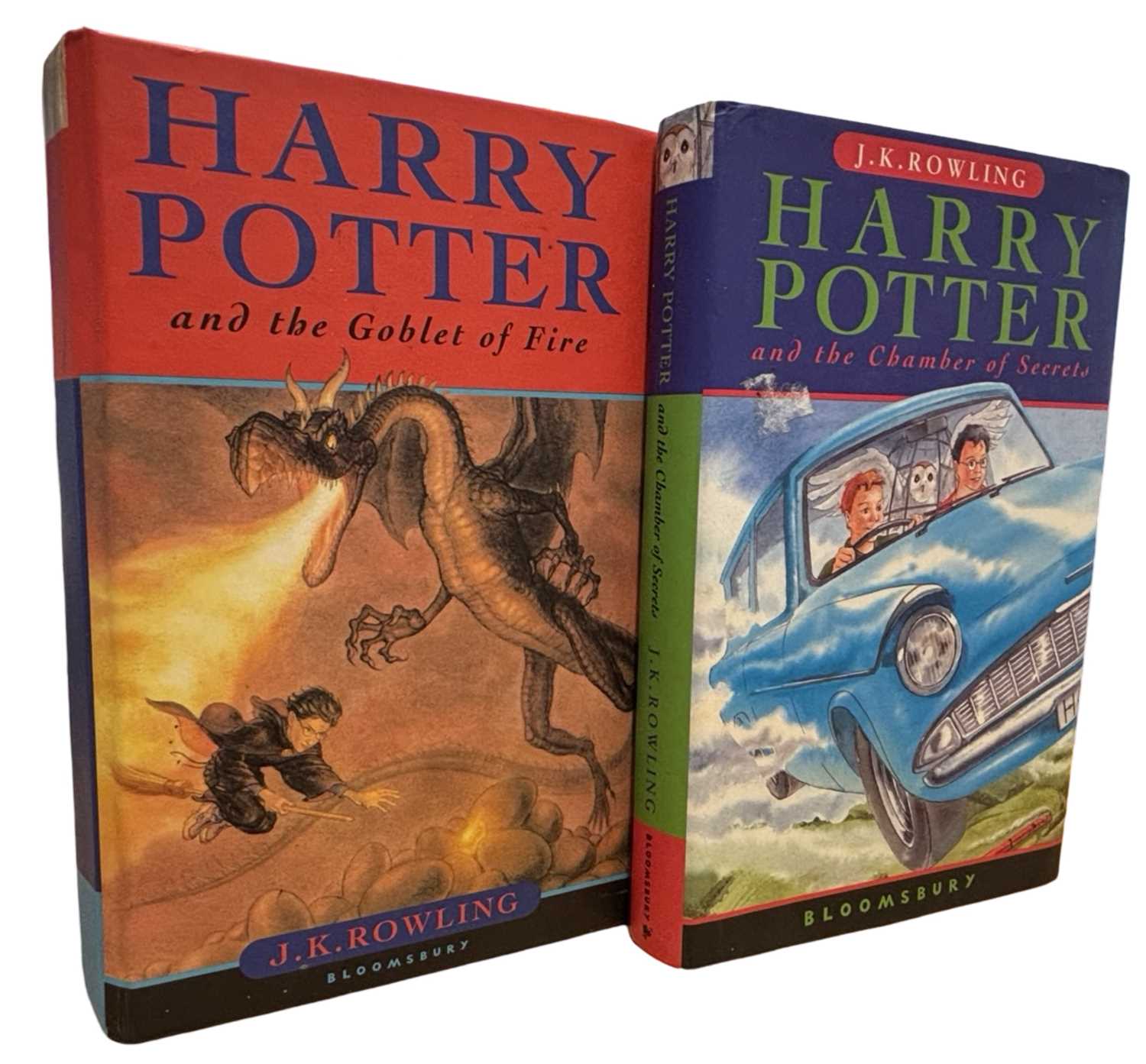 Lot 45 - J K ROWLING: 2 Titles: HARRY POTTER AND THE...